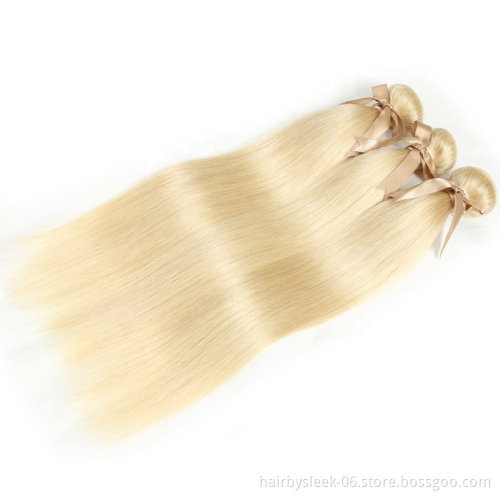 Rebecca silk straight 100% human hair bundles blond remy mink virgin raw vendors straight human 613 suppliers cuticle align hair